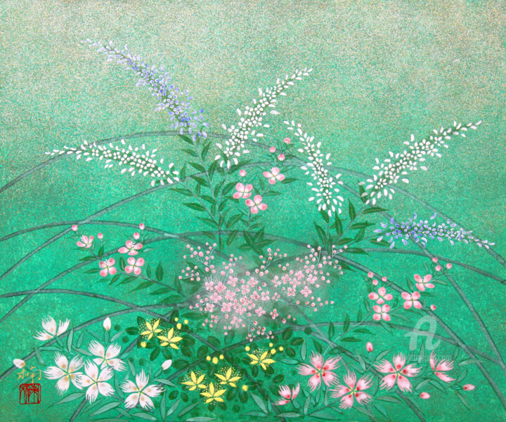 绘画,  14.9x17.9 in 