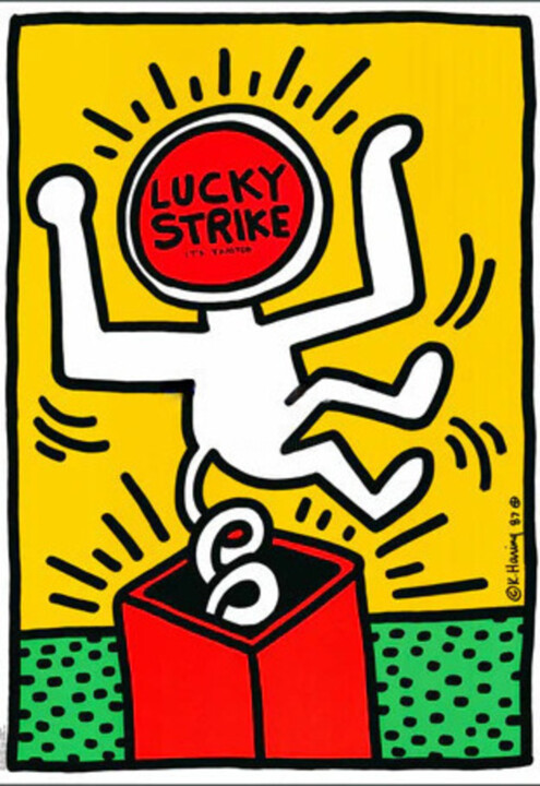 lucky stike II Printmaking, 39.4x27.6 in