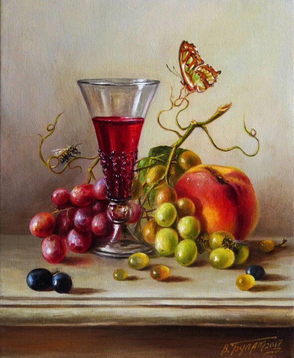 Fruity notes 绘画, 9.8x7.9 in