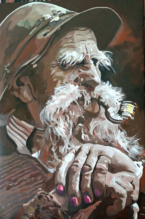 Trans Alpino 绘画, 23.6x15.8 in