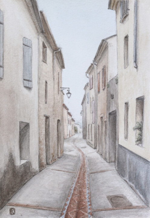 Жизненный путь | Chemin de vie | Way of life Pittura, 7,7x5,3 in