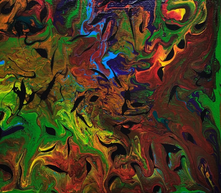 EMOZIONI PROIBITE Pittura, 9,8x11 in