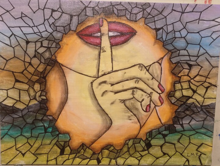 绘画,  15.4x15.8 in 