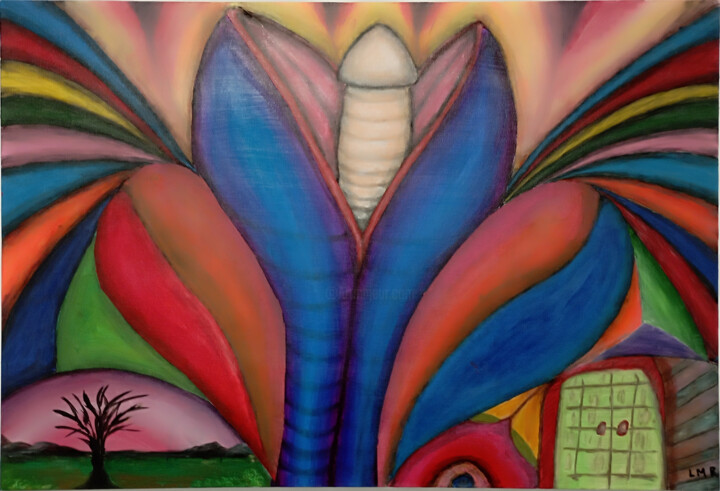 Genesis del deseo 绘画, 19.7x27.6 in