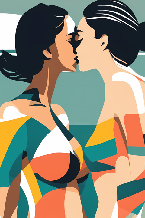 Summer Splash #87 Incisioni, stampe, 17,7x11,8 in