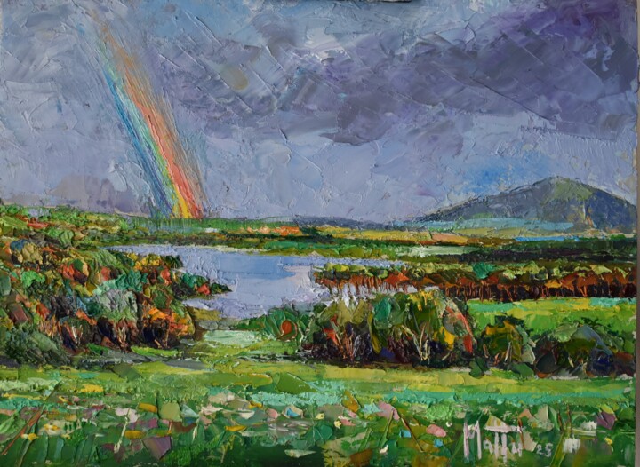 Arcobaleno Schilderij, 11,8x15,8 in
