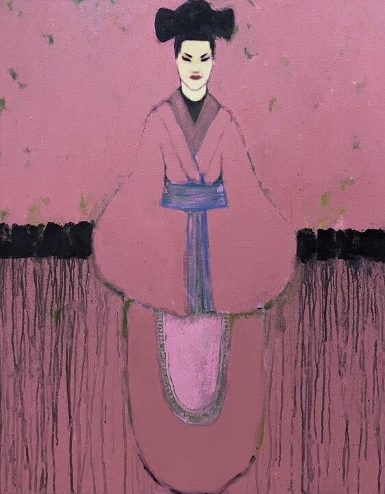 Chinese woman Pittura, 37,8x29,9 in