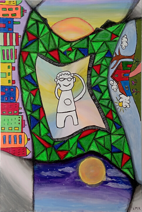 绘画,  35.4x23.6 in 