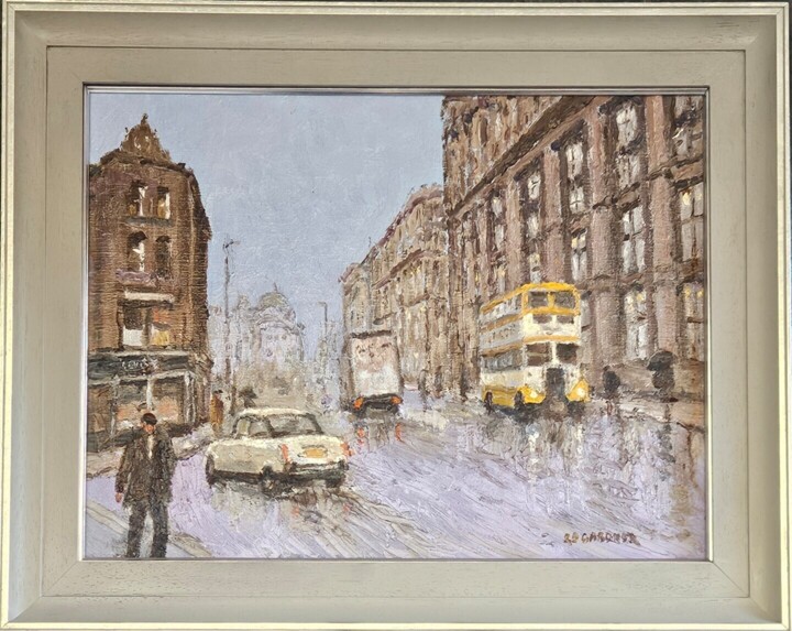 Work presented framed