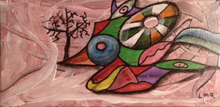 绘画,  7.9x15.8 in 