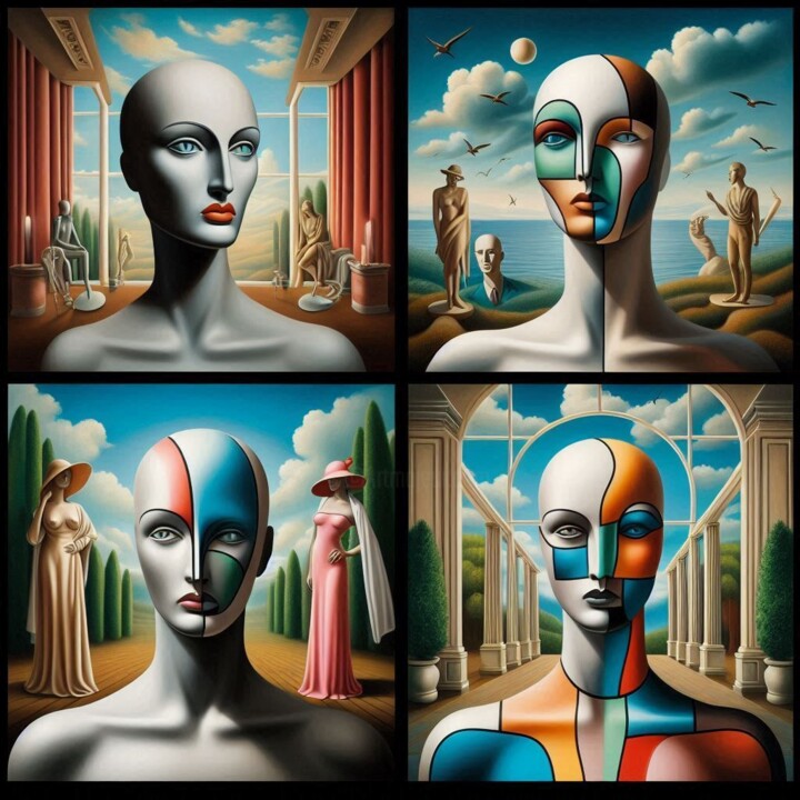 MANNEQUIN 002 数字艺术, 10.6x10.6 in