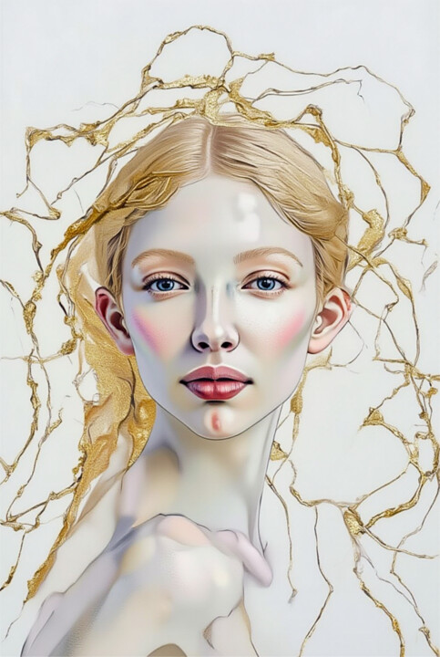 05-Abstract portrait 数字艺术
