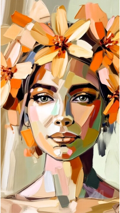 09-Abstract portrait 数字艺术