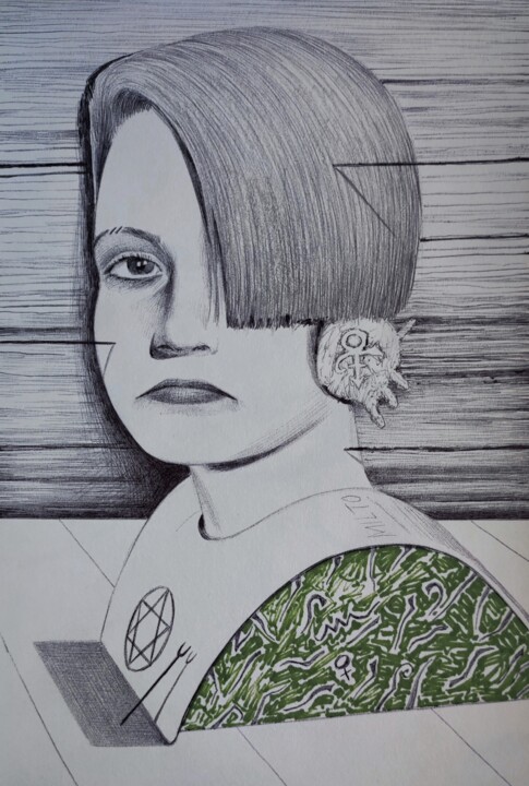 图画,  8.3x5.5 in 
