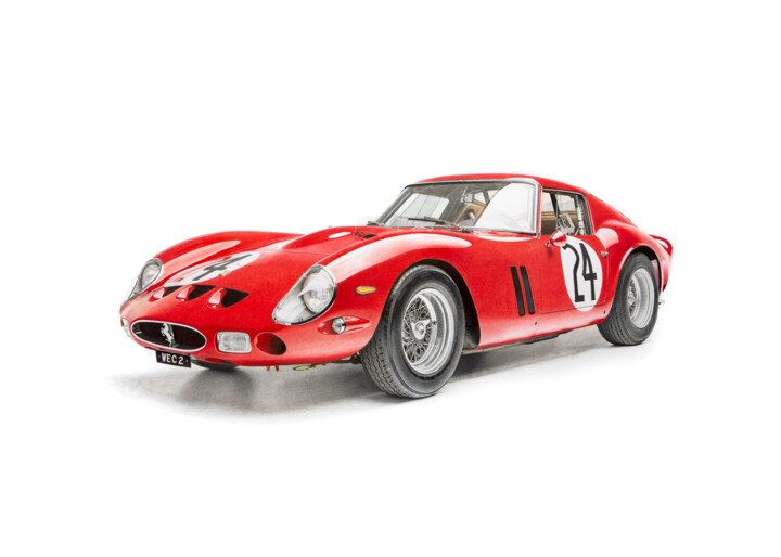 Ferrari 250 GTO 图画, 29.5x43.3 in