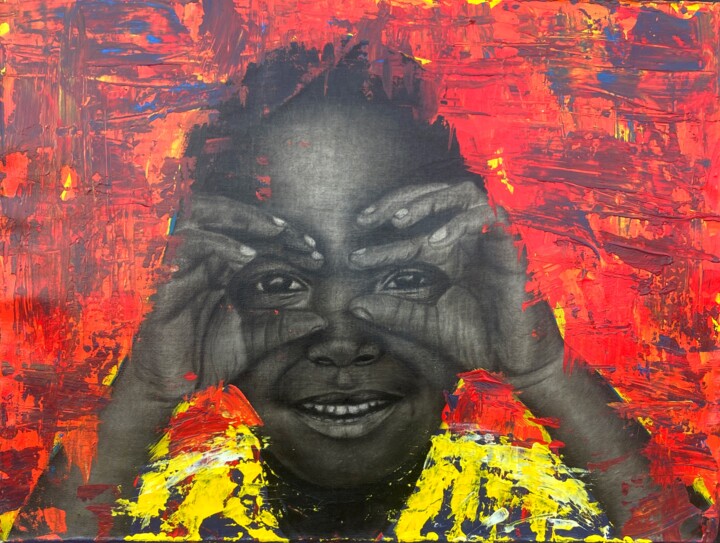 Joy is here 绘画, 18x24 in