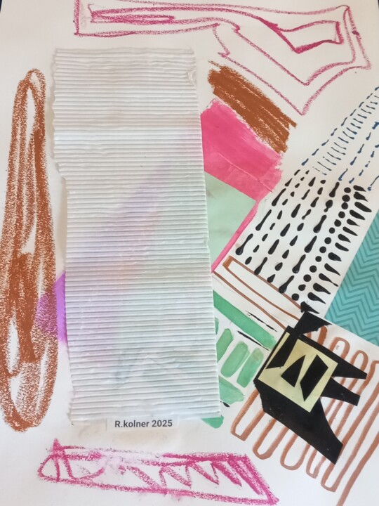 Lugano 23 Collages, 15.8x11.4 in