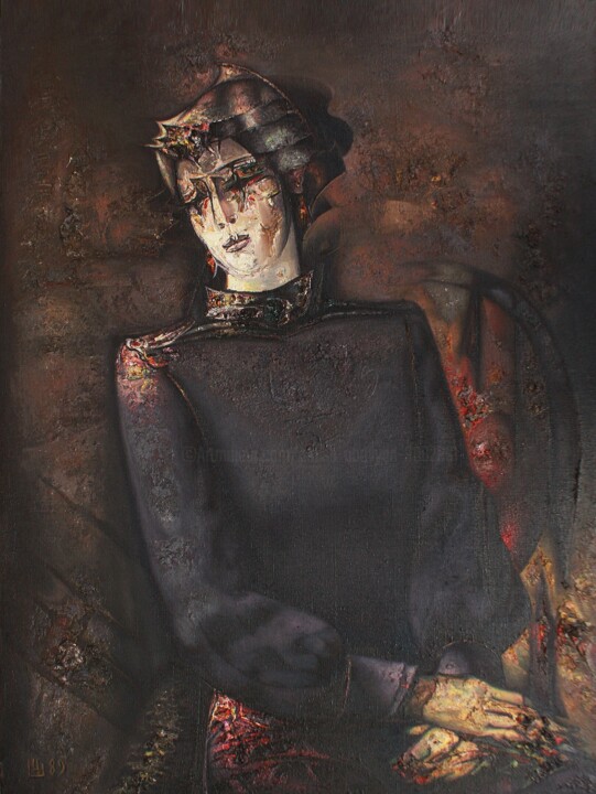 Портрет женщины Tablo, 34,7x26 in