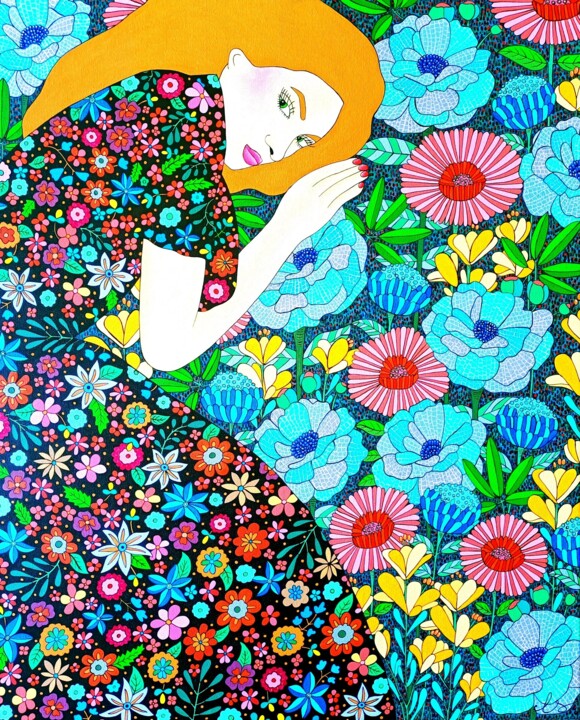 绘画,  28.4x23.6 in 