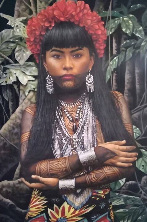 Guardiana de Legados Schilderij, 39,4x27,6 in