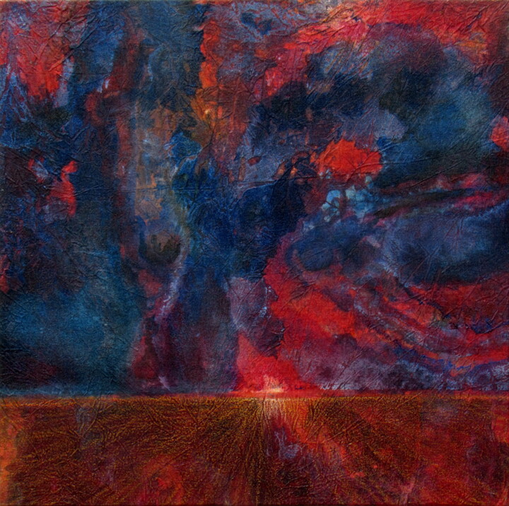 Peinture intitulée "Twilight" par Claudio Boczon, Œuvre d'art originale, Acrylique Monté sur Châssis en bois