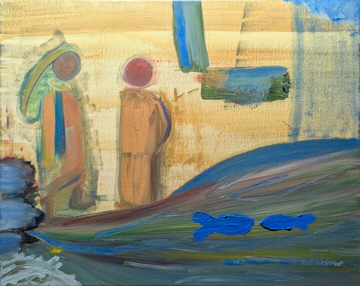 Der ewige Augenblick l The Eternal Instant 绘画, 15.8x19.7 in