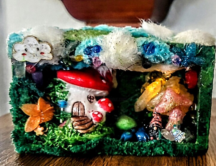 Illuminated Fantasies Sculptuur, 3x5 in