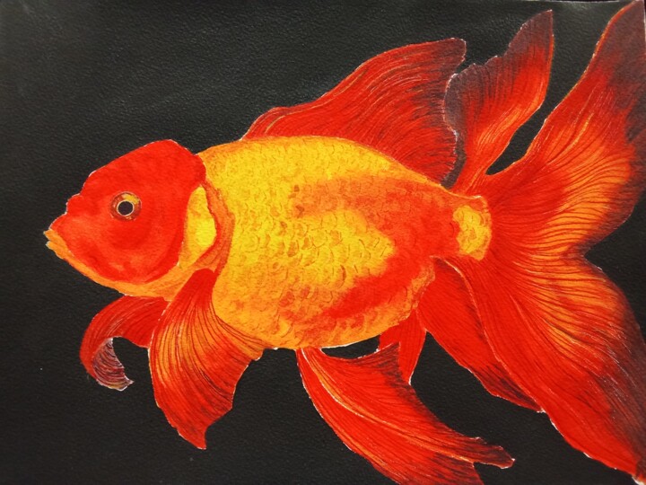 Wish granter 绘画, 11.2x15.2 in