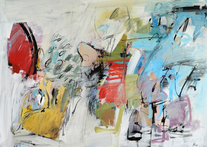 Corderie 绘画, 39.4x55.1 in