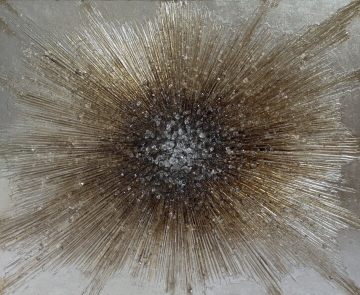 Платиновая звезда/Platinum Star 绘画, 43.3x35.4 in