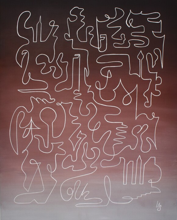 Echo 3 Ζωγραφική, 31,9x25,6 in