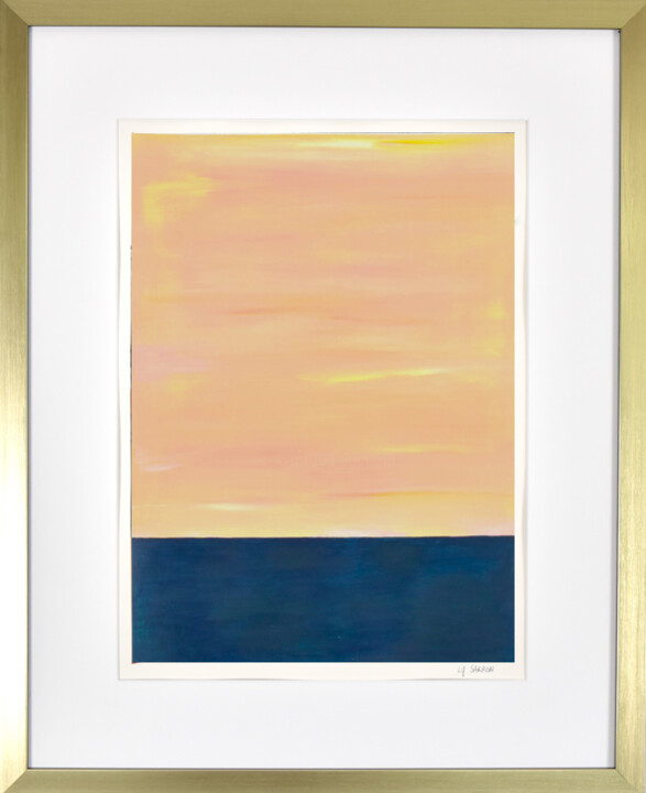 Horizons Venise 绘画, 14.6x11 in