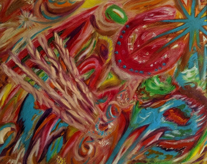 绘画,  16.5x21.7 in 
