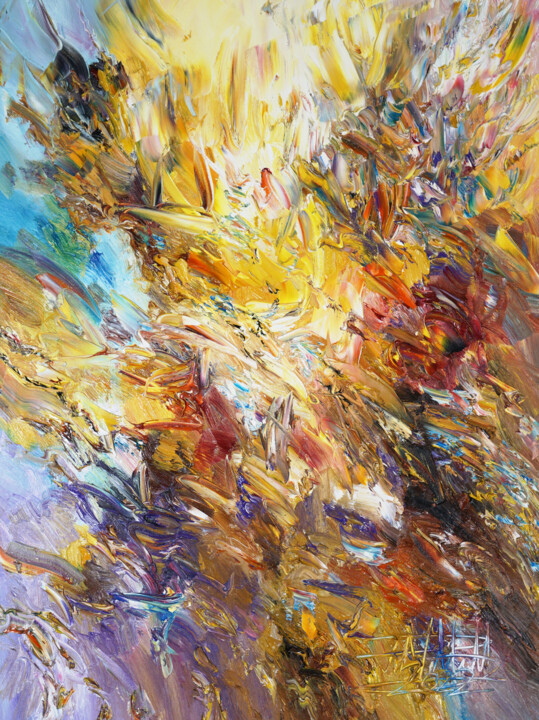 绘画 标题为“Wonderful Nature 1…” 由Peter Nottrott, 原创艺术品, 油