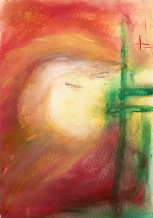 A Young Soul 图画, 15.4x10.6 in