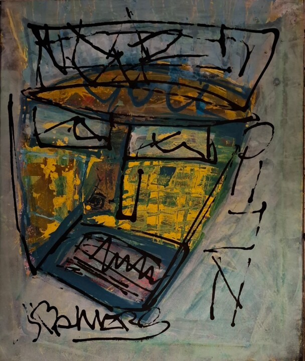 Kut Gewoon 绘画, 25.6x21.7 in