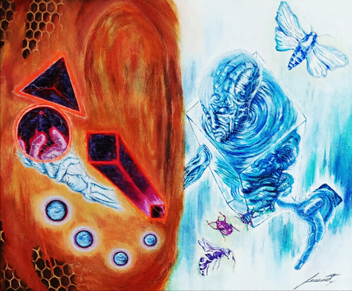 绘画,  15.8x19.7 in 