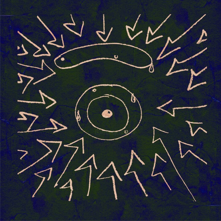 baboceto 3 Digital Arts, 30x30 in