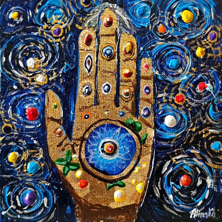 绘画,  5.9x5.9 in 
