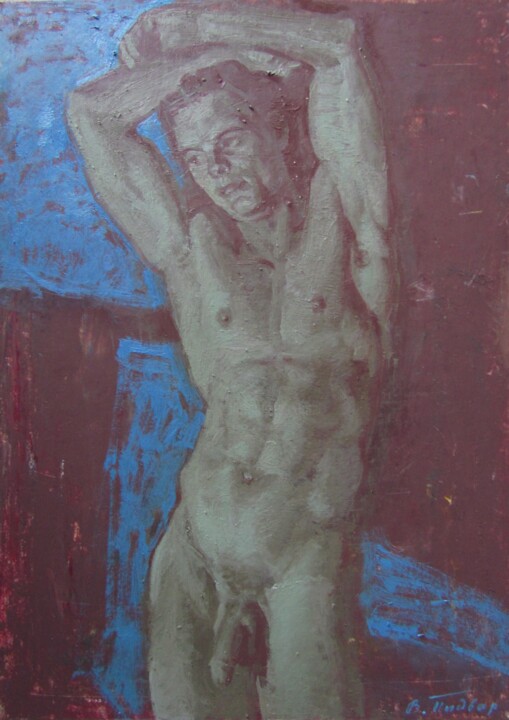 Schilderij getiteld "Impromptu" door Viktoria Pidvarchan, Origineel Kunstwerk, Olie