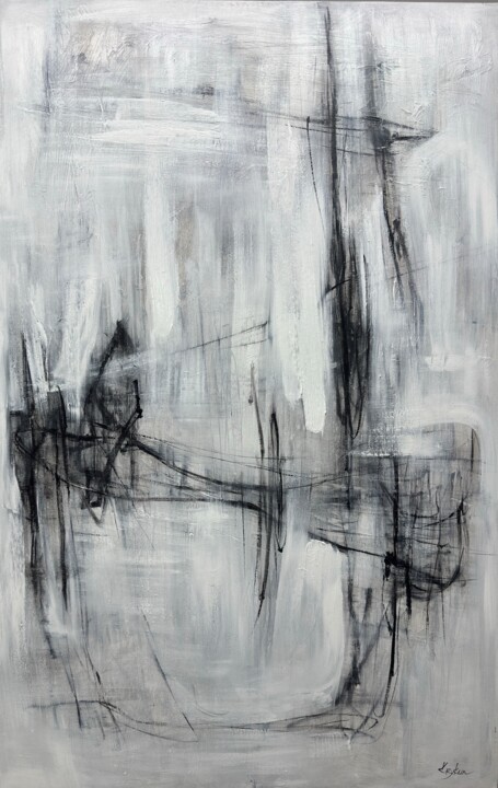 Sculpted Silence Pittura, 55,1x35,2 in