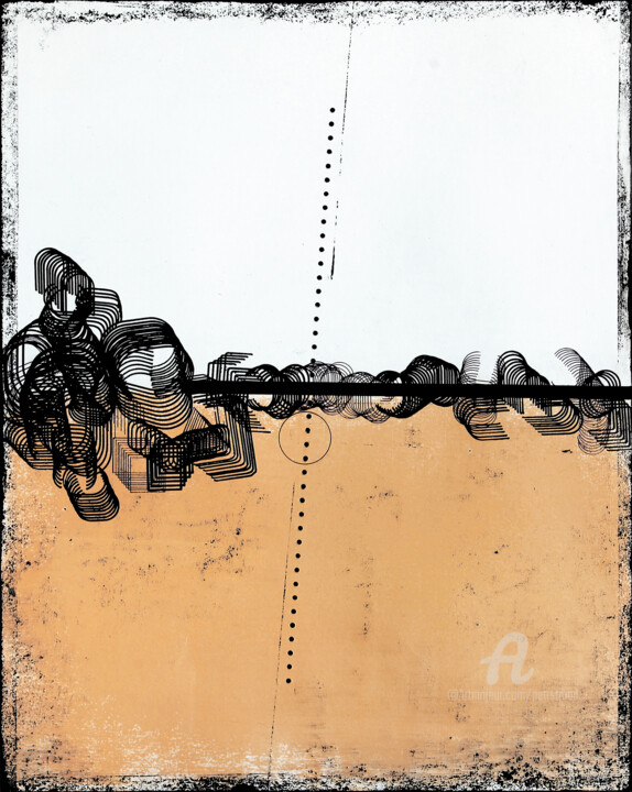 Collages titled "Invisible Narrative…" by Petr Strnad, Original Artwork, Collages