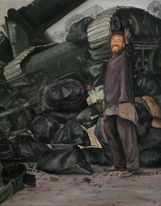 Великий Путь чрезвычайно прост 绘画, 11.8x7.9 in