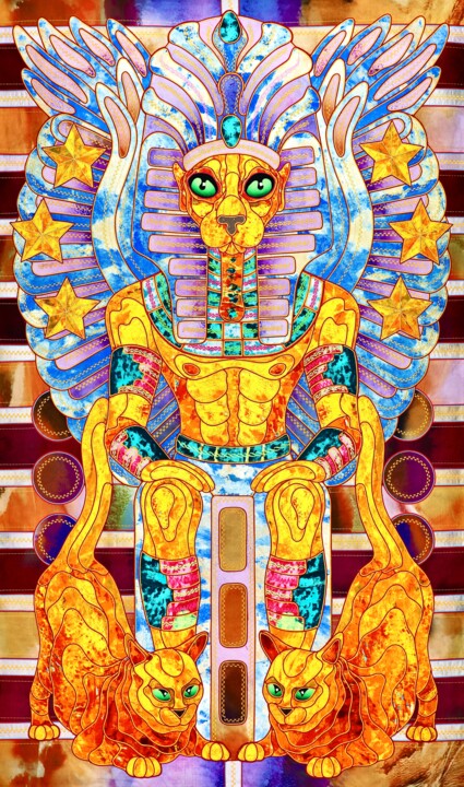 Ramses Textielkunst, 57x33,5 in