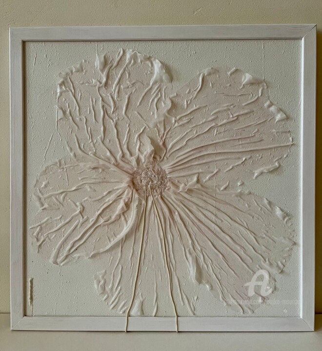 SAKURA Art textile, 15,8x15,8 in