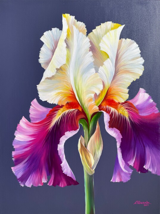 Off-Center, Where I Bloom 绘画, 31.5x23.6 in