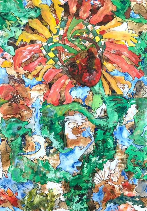 Belebte Natur 绘画, 39.4x27.6 in