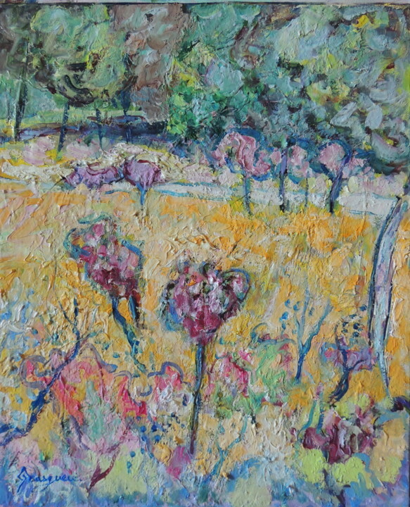 été 绘画, 18.1x15 in