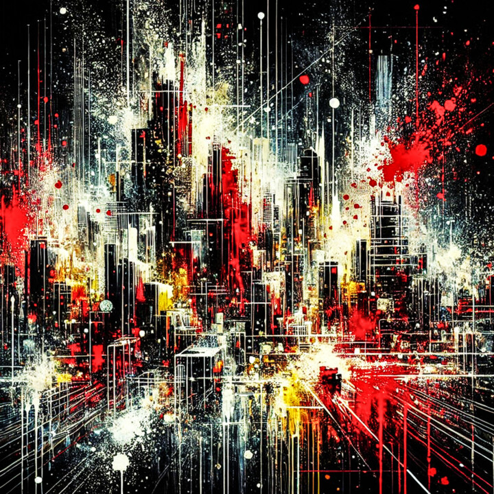绘画,  55.1x55.1 in 