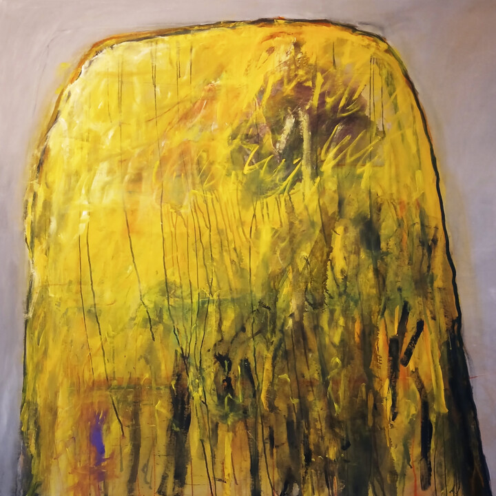 Malerei mit dem Titel "(El desafío) Kin 28" von Martin Zanollo, Original-Kunstwerk, Acryl